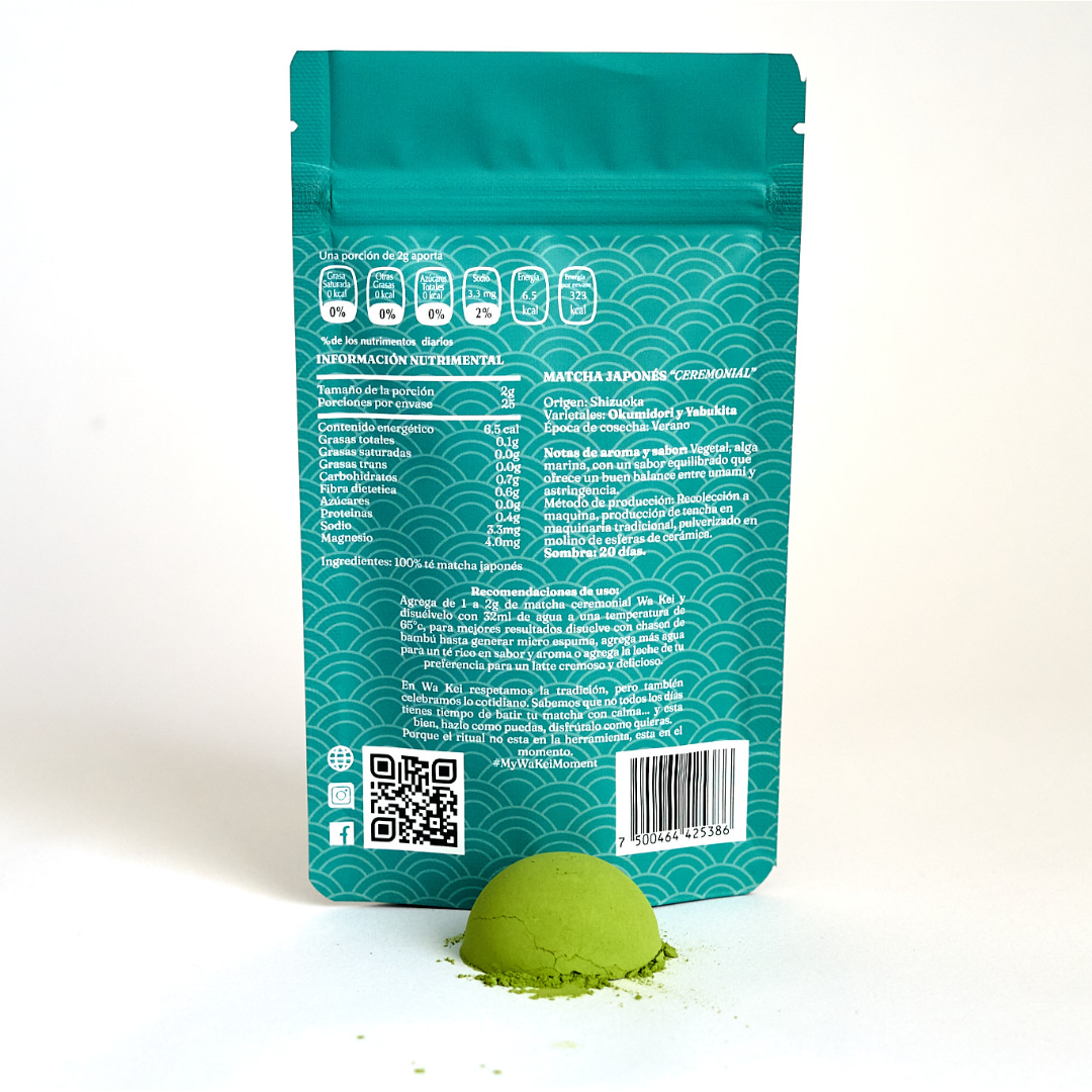 Matcha "CEREMONIAL" Auténtico Japonés
