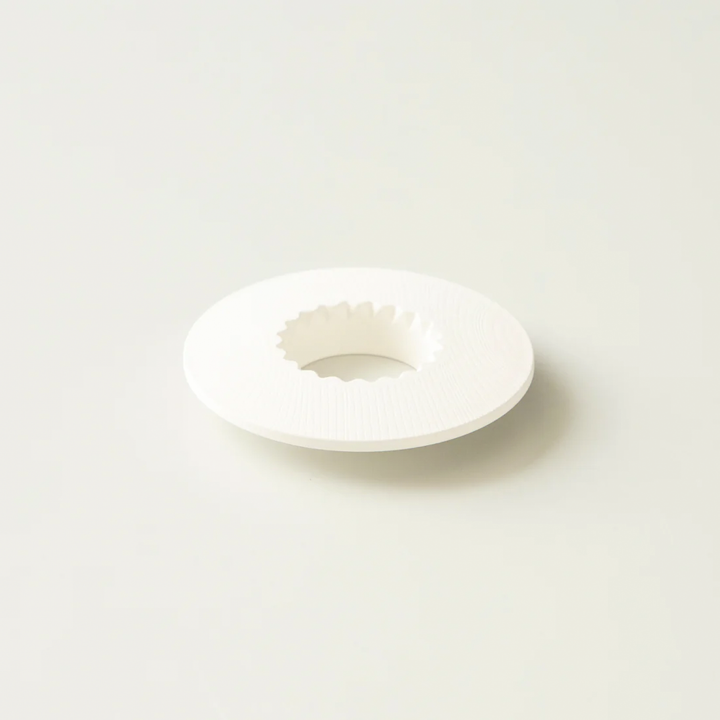 ORIGAMI CUP Dripper Holder - Grain White (Resina)