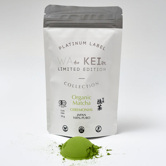 Matcha CEREMONIAL OKUMIDORI JAS/Auténtico Japonés - 50g