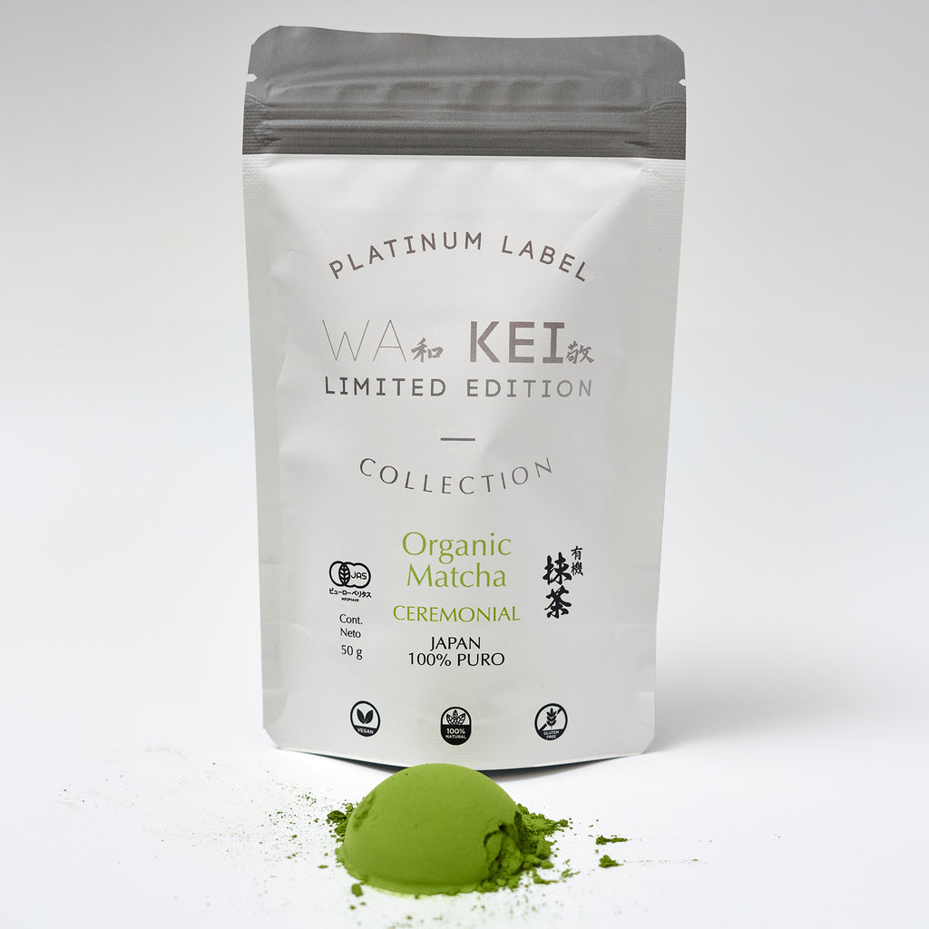 Matcha CEREMONIAL OKUMIDORI JAS/Auténtico Japonés - 50g