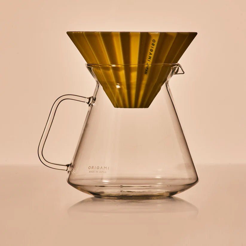 Glass Coffee Server ORIGAMI with HARIO