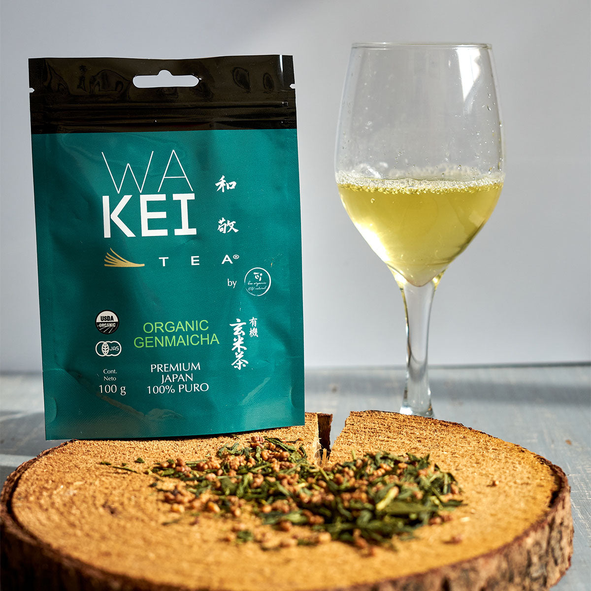 Te Verde GENMAICHA Orgánico Japonés - 100g