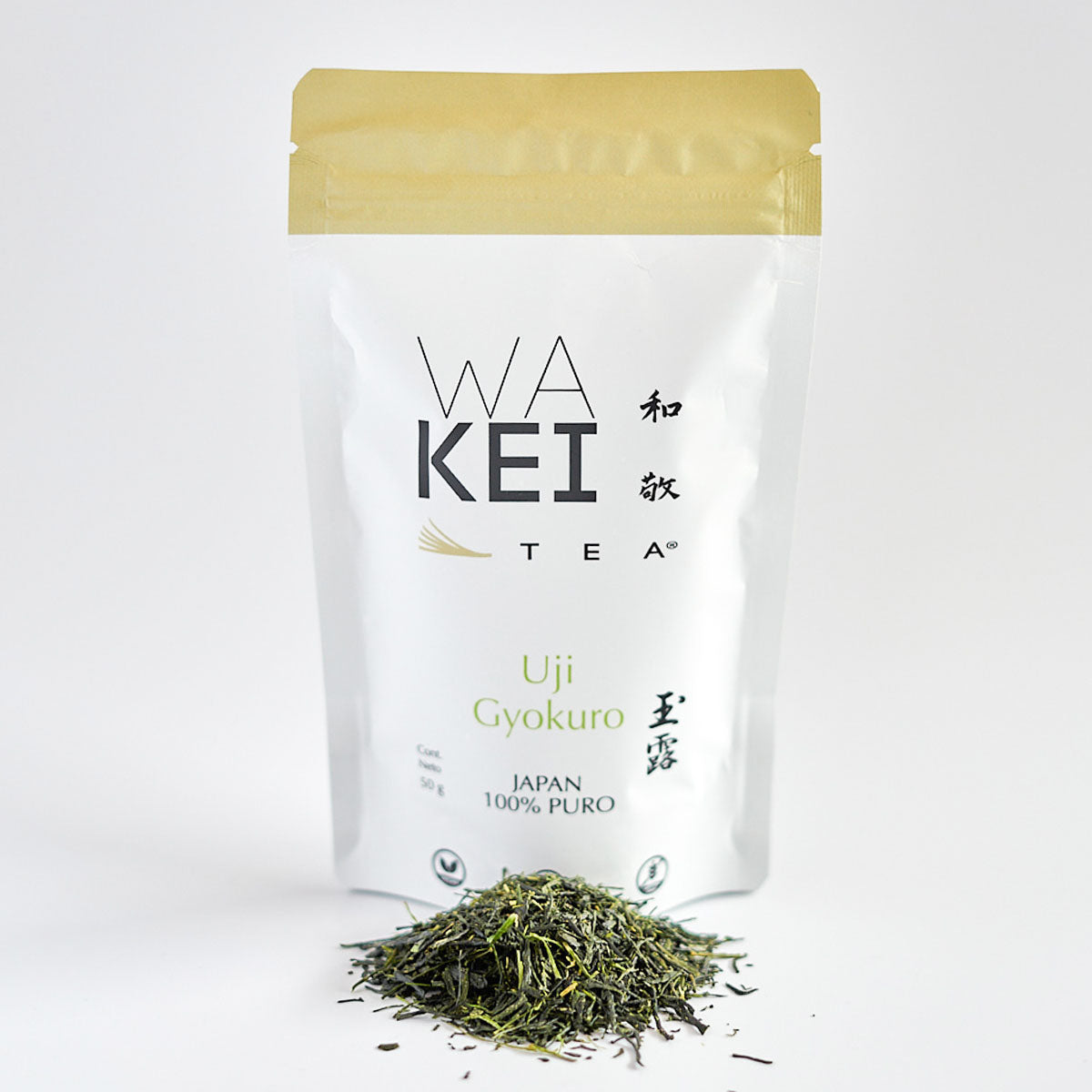 Té verde GYOKURO Japonés de la región de Uji - 50g.